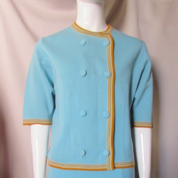 Classic Wool Knit Top and Skirt Made in Italy - Picture 2 of 15